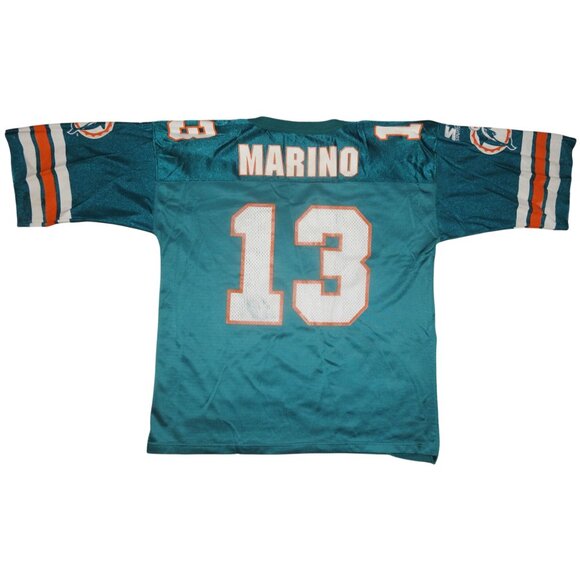 Vintage 1995 Starter Dan Marino Miami Dolphins NFL Jersey Mens Size 48 Large - Picture 7 of 12